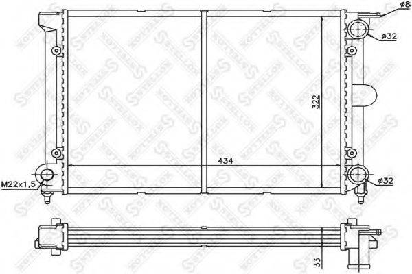 Теплообменник 10-26415-SX STELLOX