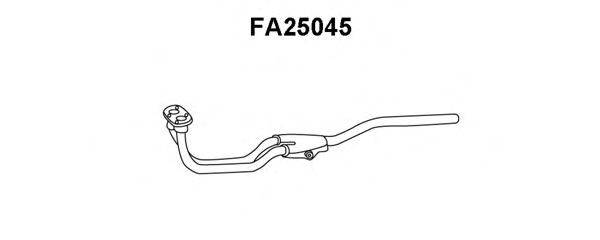 Труба выхлопного газа FA25045 VENEPORTE