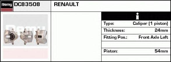 Тормозной суппорт DC83508 REMY