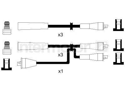 Комплект проводов зажигания 76173 STANDARD