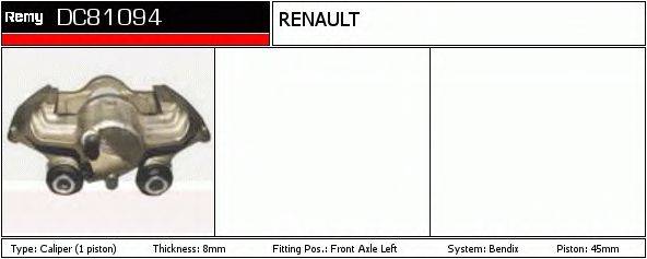 DC81094 REMY Тормозной суппорт DC81094 REMY