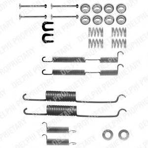 Комплектующие, тормозная колодка LY1092 DELPHI