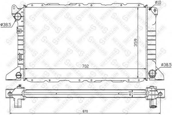 Теплообменник 10-25428-SX STELLOX