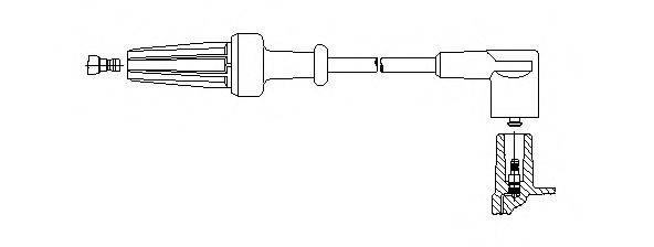 663/70 BREMI Провод зажигания 663/70 BREMI