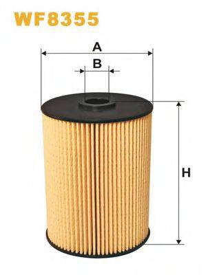 Фильтр топливный WF8355 WIX FILTERS