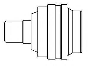 Шарнирный комплект, приводной вал 661020 GSP