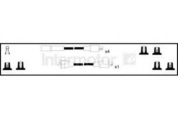 Комплект проводов зажигания 76005 STANDARD