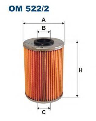 Фильтр масляный OM522/2 FILTRON