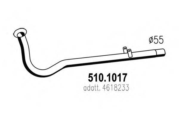 Трубка 510.1017 ASSO