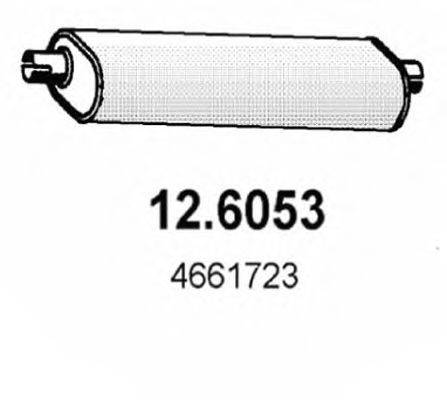 Амортизатор 12.6053 ASSO