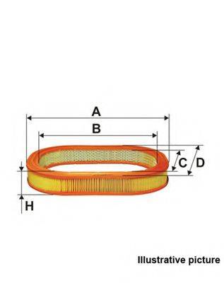 Фильтр воздушный EAF3417.30 OPEN PARTS