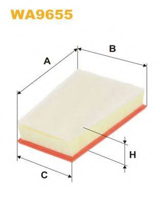 Фильтр воздушный WA9655 WIX FILTERS