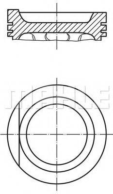 Поршень 56 04838 1W PERFECT CIRCLE