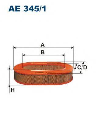 Фильтр воздушный AE345/1 FILTRON