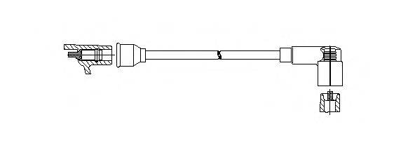Провод зажигания 160/80 BREMI