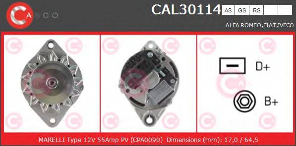 Генератор CAL30114GS CASCO