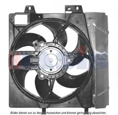 Вентилятор, охлаждение двигателя 068530N AKS DASIS