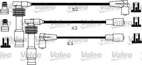 Комплект проводов зажигания 346193 VALEO