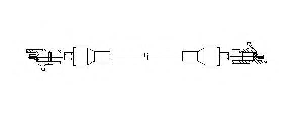 657/75 BREMI Провод зажигания 657/75 BREMI