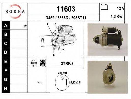 Стартер 11603 EAI