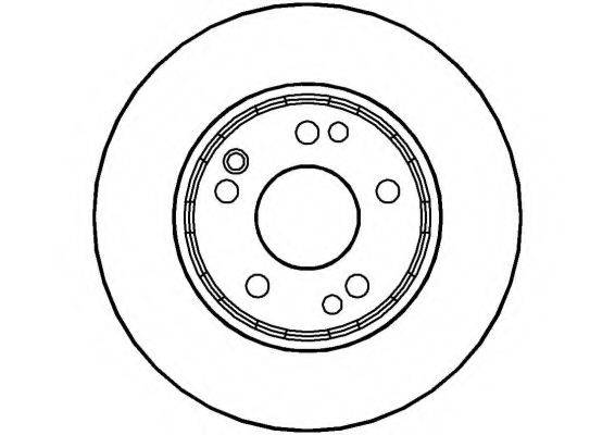 Тормозной диск NBD401 NATIONAL