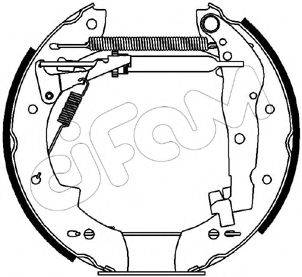 Комплект тормозных колодок 151-088 CIFAM