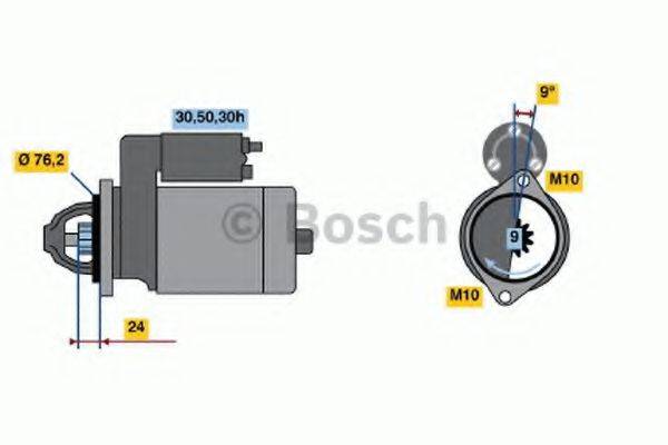 Стартер 0 986 016 920 BOSCH