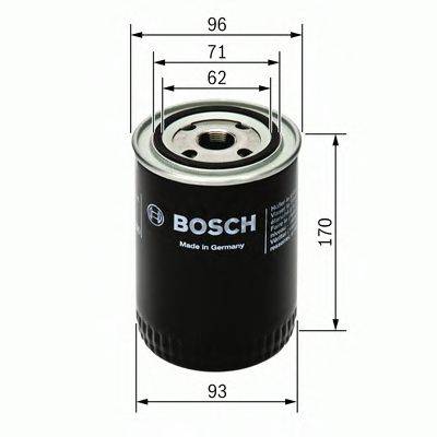 Фильтр масляный F 026 407 057 BOSCH