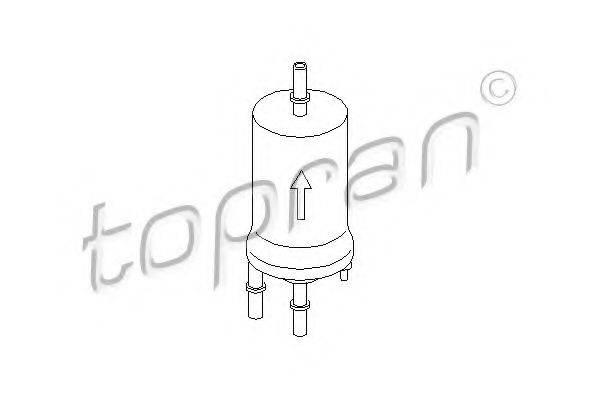 Фильтр топливный 111 121 TOPRAN