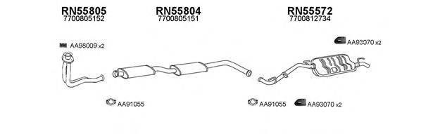 Глушитель 550279 VENEPORTE