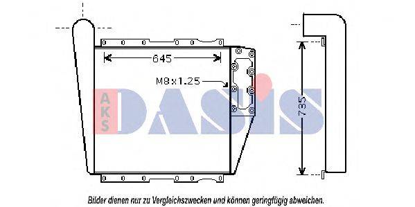 Теплообменник 267020N AKS DASIS