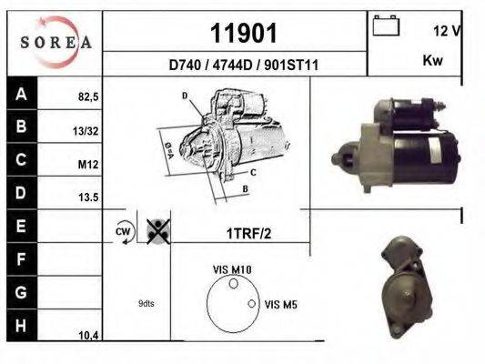 Стартер 11901 EAI