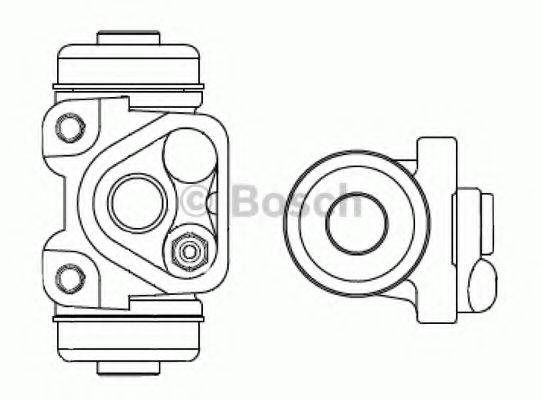 Цилиндр F 026 002 369 BOSCH