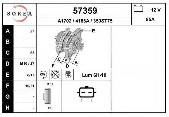 Генератор 57359 EAI