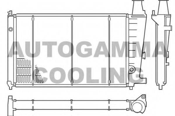 Теплообменник 100164 AUTOGAMMA