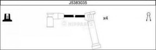 Комплект проводов зажигания J5383035 NIPPARTS