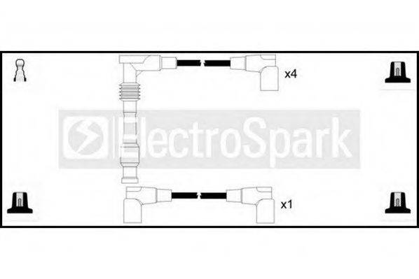 Комплект проводов зажигания OEK993 STANDARD