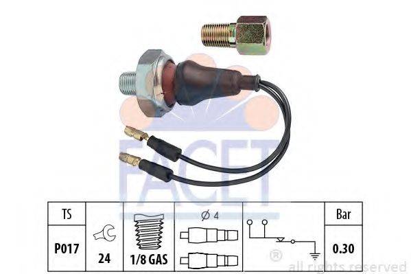 Датчик давления масла 7.0065 FACET