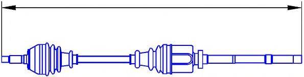 Вал 12457R SERCORE