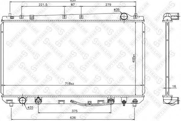 Теплообменник 10-26779-SX STELLOX