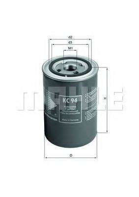 Фильтр топливный KC 94 MAHLE ORIGINAL