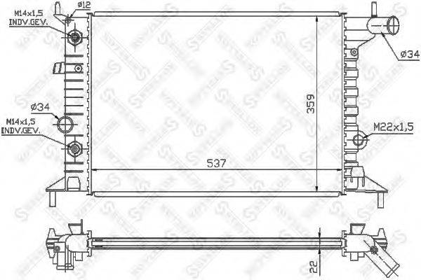 Теплообменник 10-26013-SX STELLOX