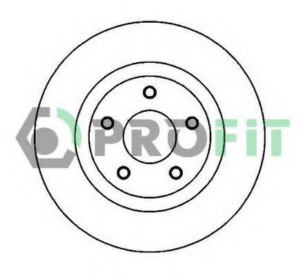 Тормозной диск 5010-2019 PROFIT