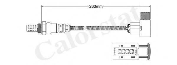 Лямбда-зонд LS140647 CALORSTAT by Vernet