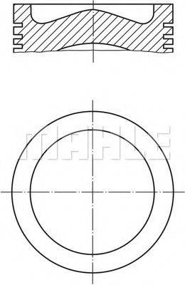 Поршень 213 71 00 MAHLE ORIGINAL