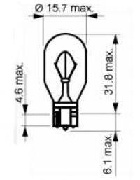 Лампа накаливания, фонарь указателя поворота