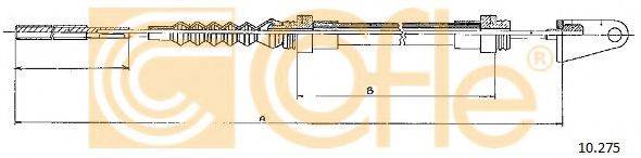 Трос, управление сцеплением 10.275 COFLE