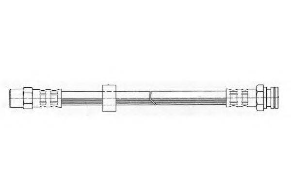 Тормозной шланг FHY2416 FERODO