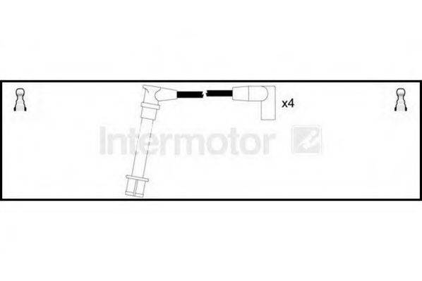 Комплект проводов зажигания 76268 STANDARD