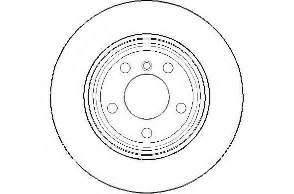 Тормозной диск NBD1593 NATIONAL